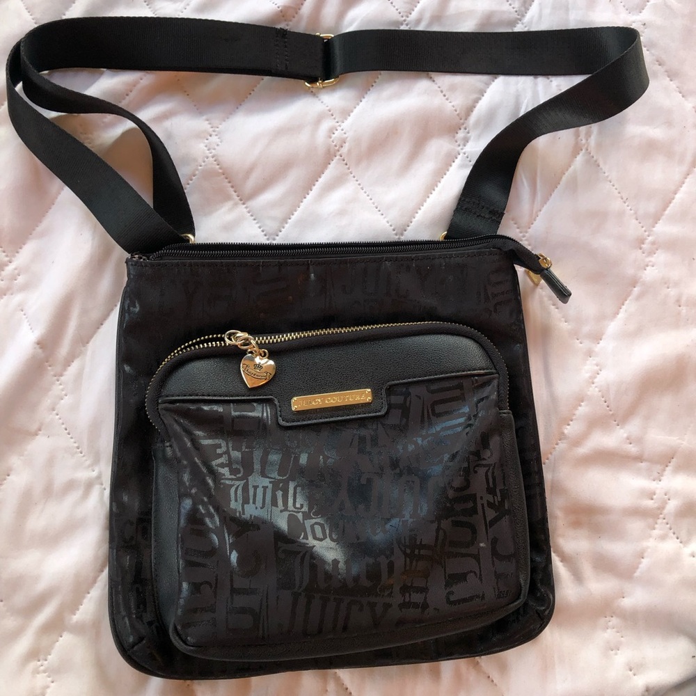 Juicy Couture Black Logo Purse